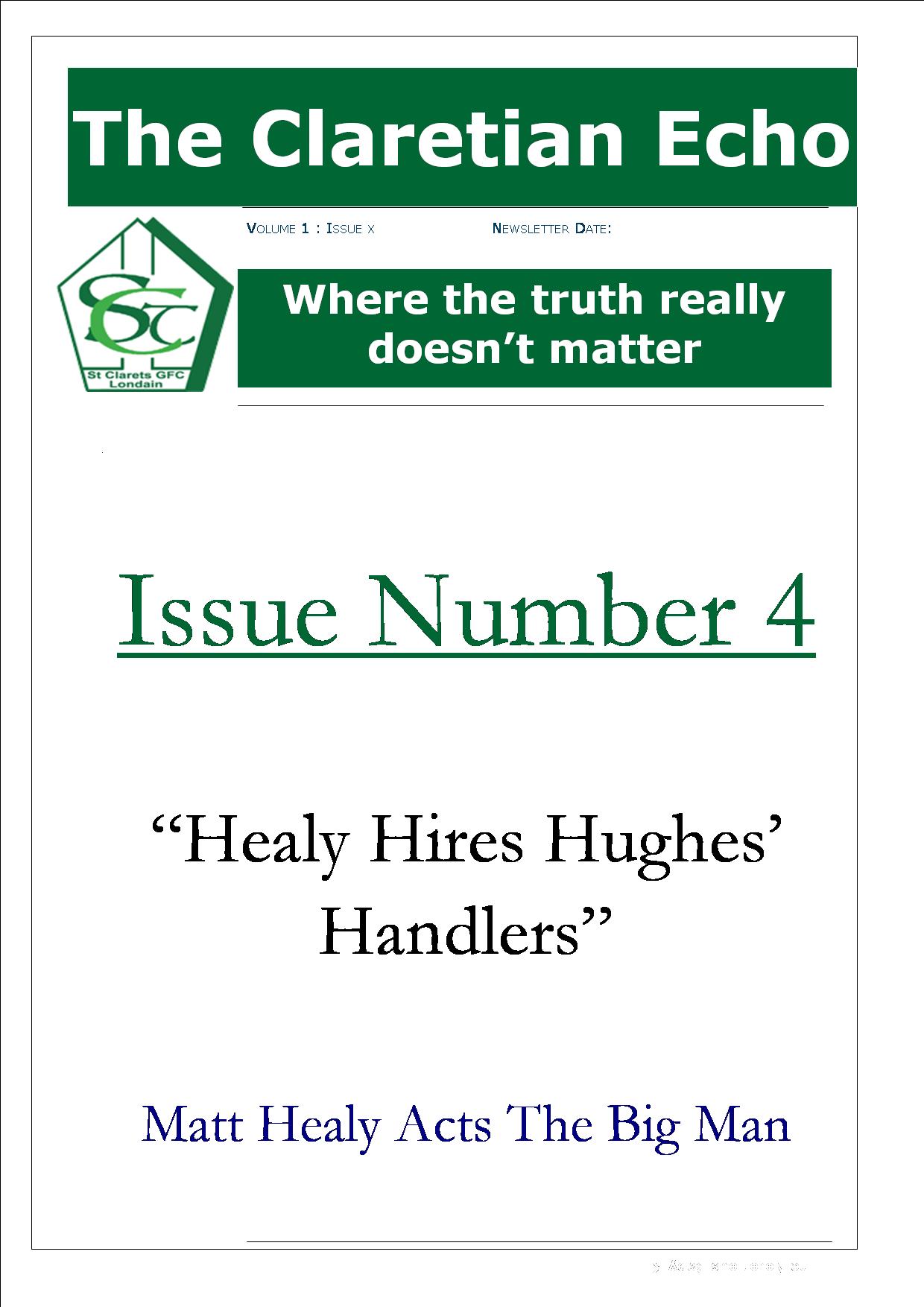 Claretian Echo Issue 4