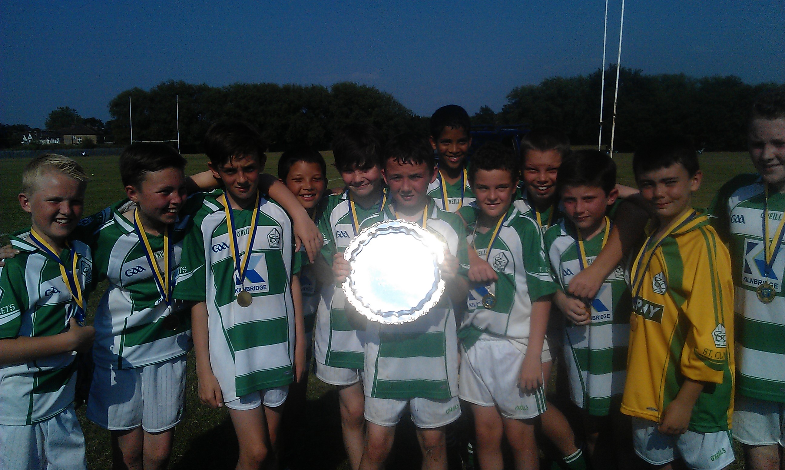 St Clarets Under 12s July 2013