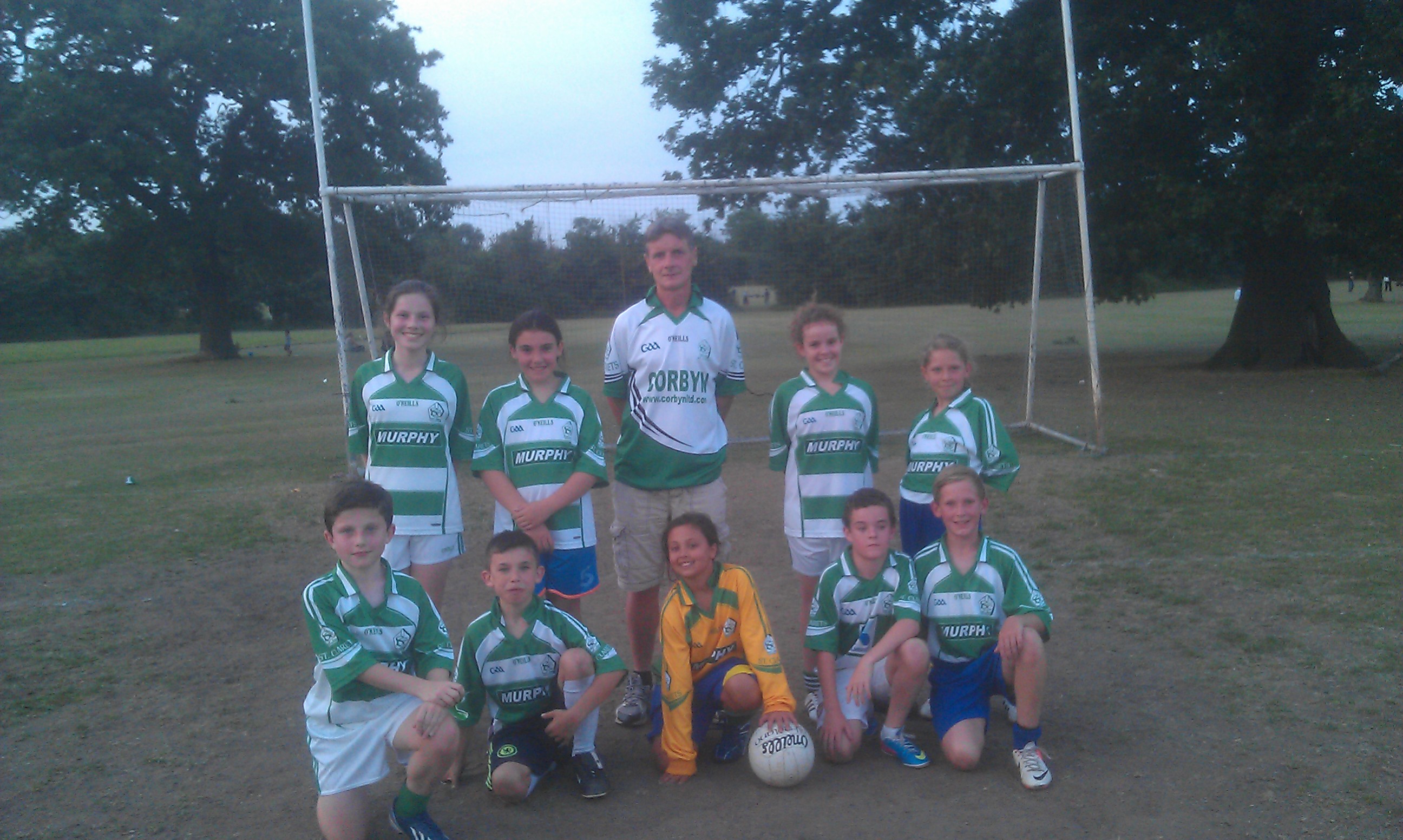 St Clarets Girls Under 12s July 2013