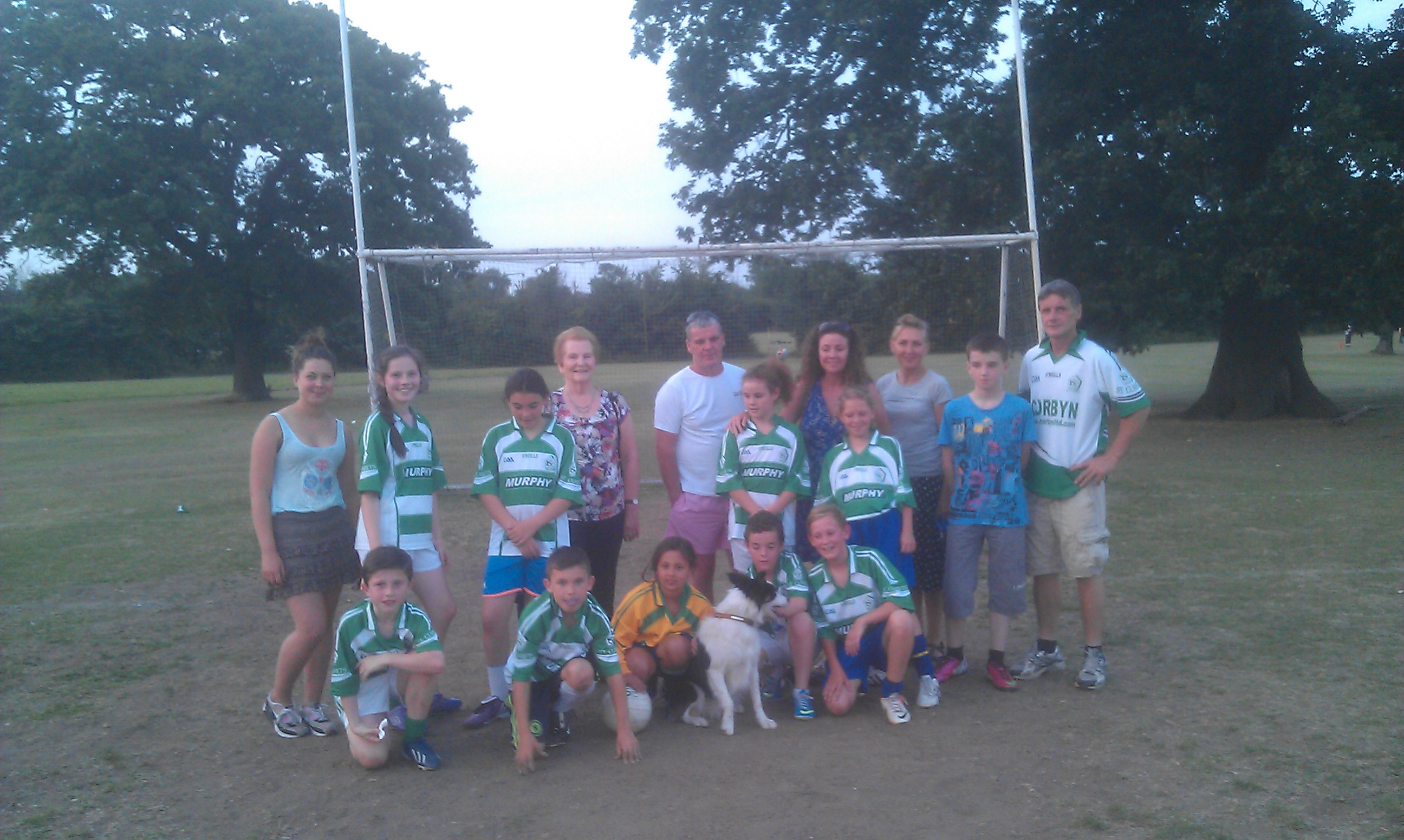 St Clarets Girls Under 12s July 2013