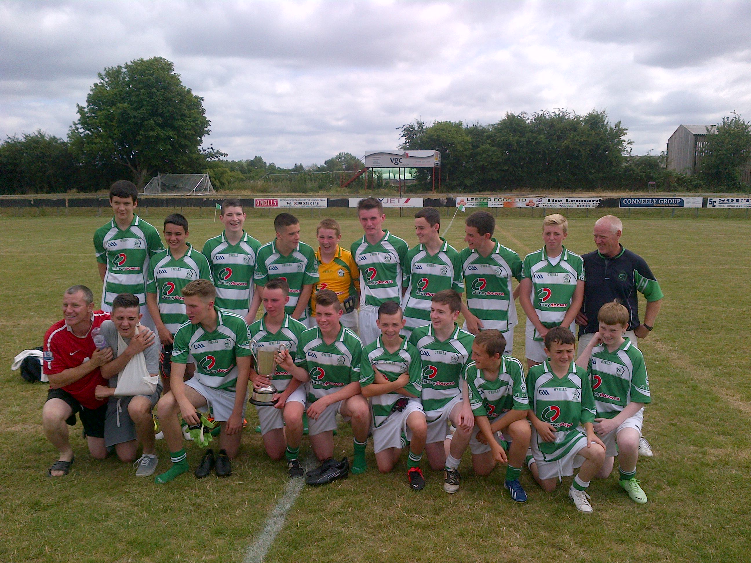 St Clarets Under 16s July 2013